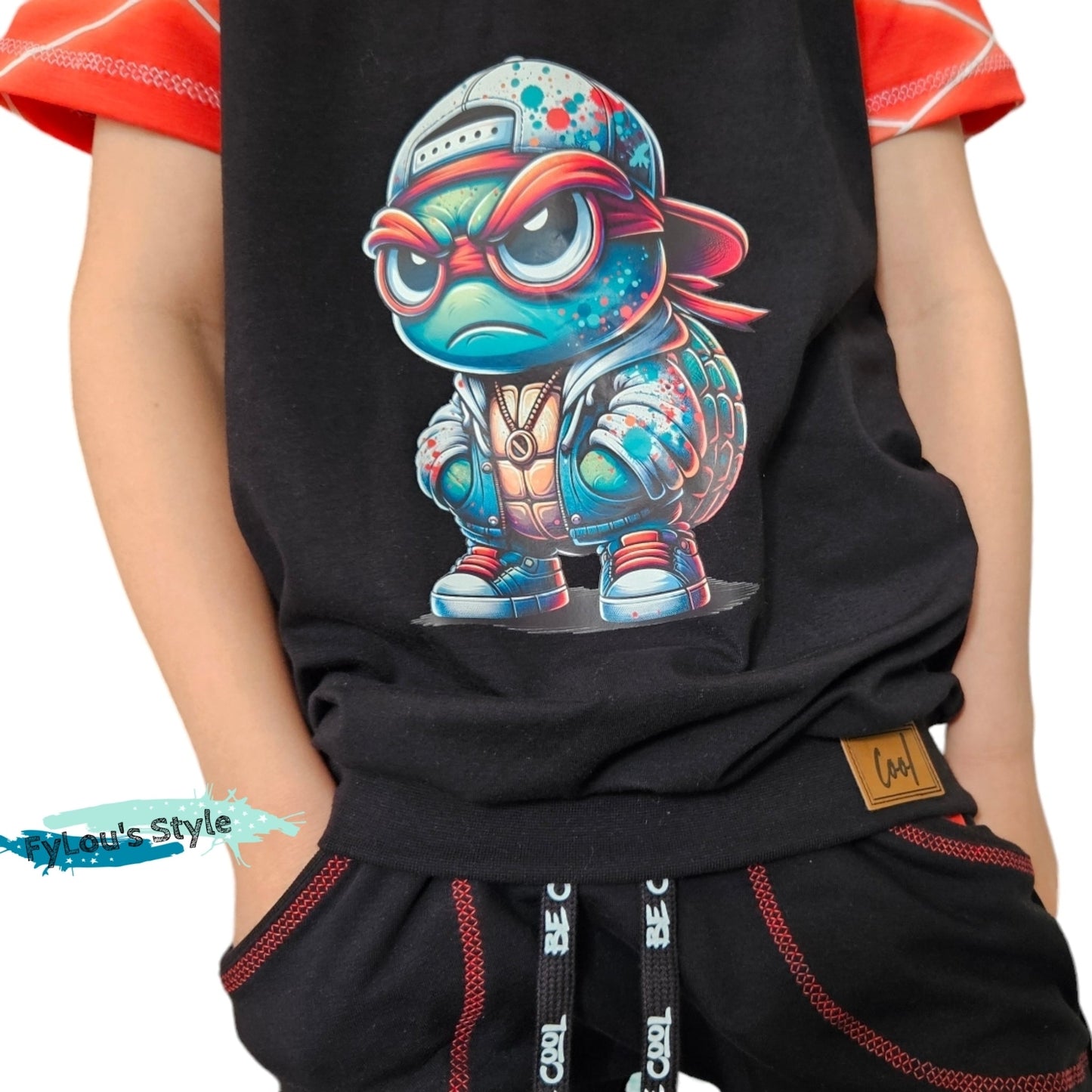 Bügelbild Streetwear Turtles #3 Fylou's Style