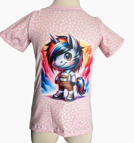 Bügelbild Einhorn in Lederhosen #6 Fylou's Style