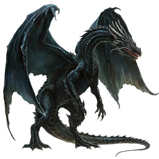 Bügelbild Schwarzer Drache #14 Fylou's Style