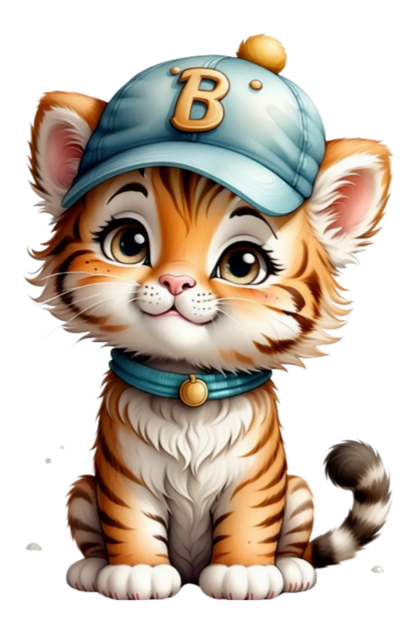Bügelbild Baby Tiger #12 Fylou's Style