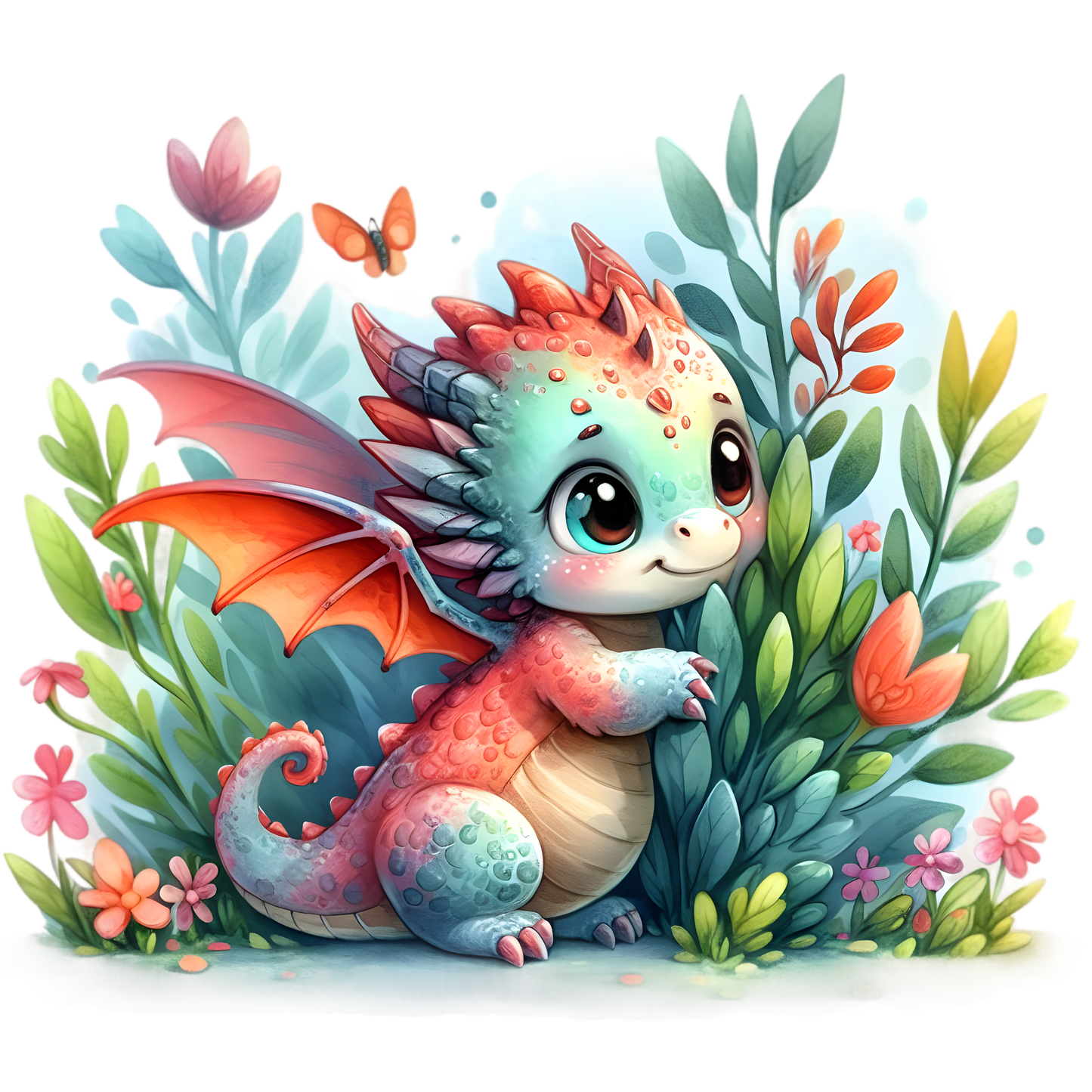 Bügelbild Baby Dragons #31 Fylou's Style