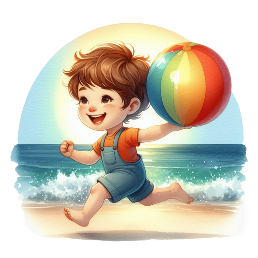 Bügelbild Summer Beach Kids #13 Fylou's Style