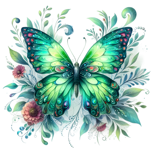 Bügelbild Schmetterling #47 Fylou's Style