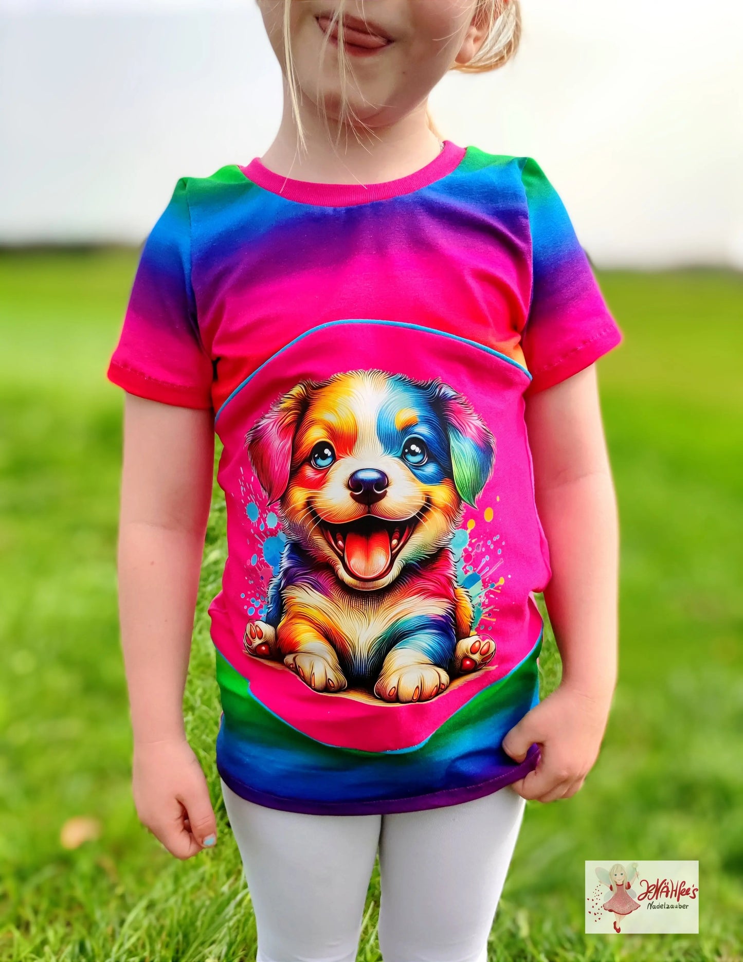 Bügelbild Color Splash Puppies #1 Fylou's Style