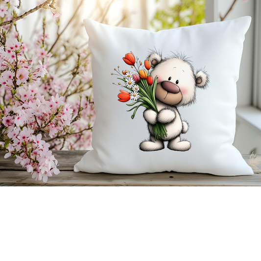 Bügelbild Frühlings Teddy Bär #11