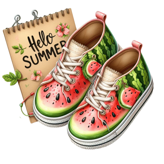 Bügelbild Hallo Sommer Melone #10 Fylou's Style