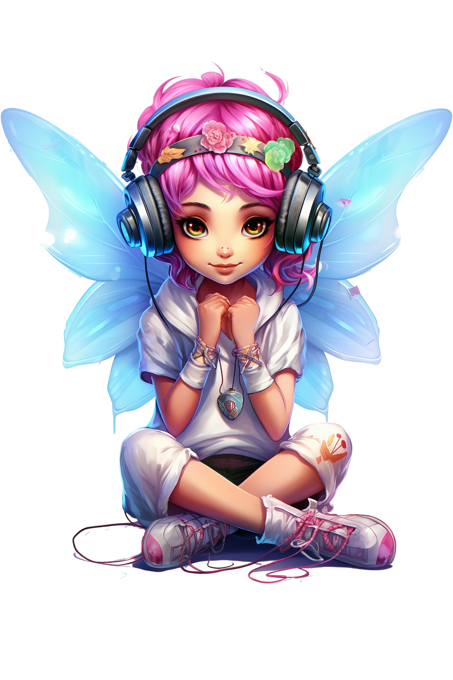 Bügelbild Hip Hop Fairy #6 Fylou's Style