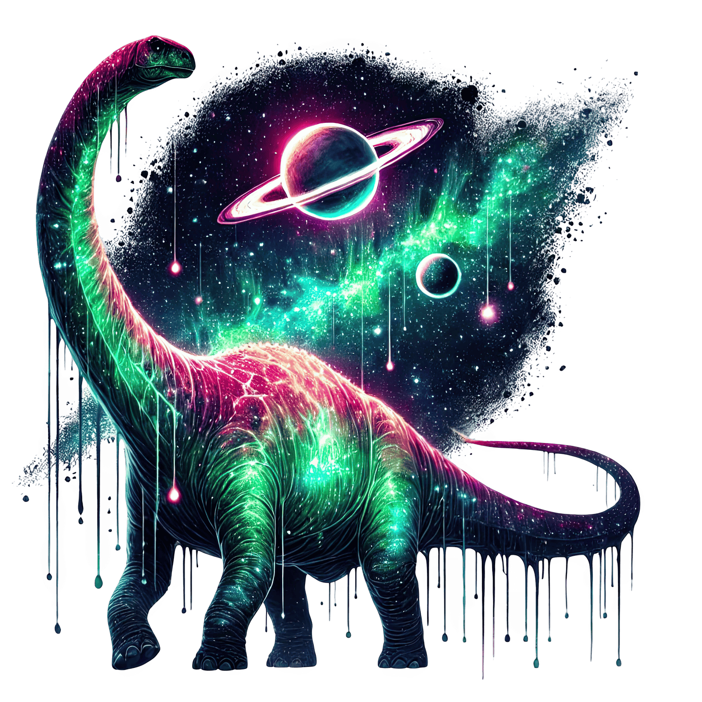 Bügelbild Galaxy Dino #12