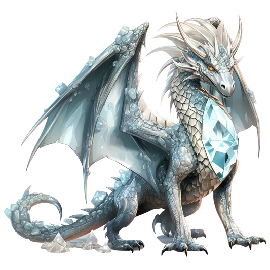 Bügelbild Eisdrache #1 Fylou's Style