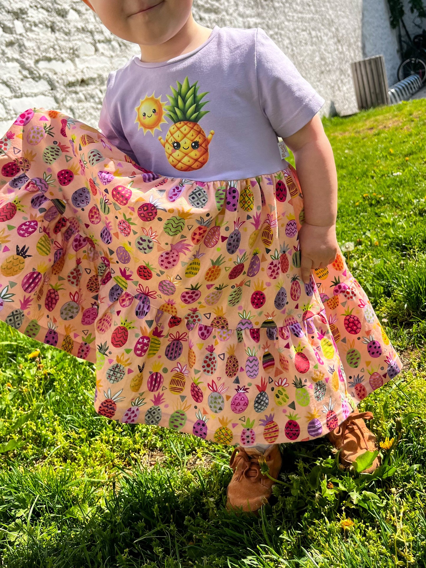 Bügelbild süße Sommer Ananas #4 Fylou's Style