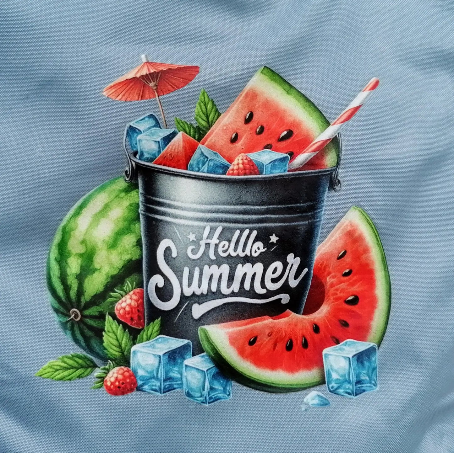 Bügelbild Hallo Sommer Melone #8 Fylou's Style