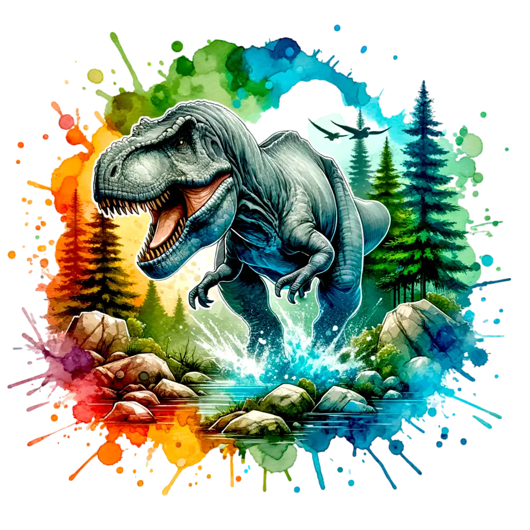 Bügelbild T-Rex Fylou's Style