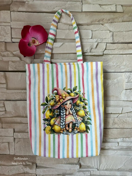 Bügelbild Zitronen Mädchen #8 Fylou's Style