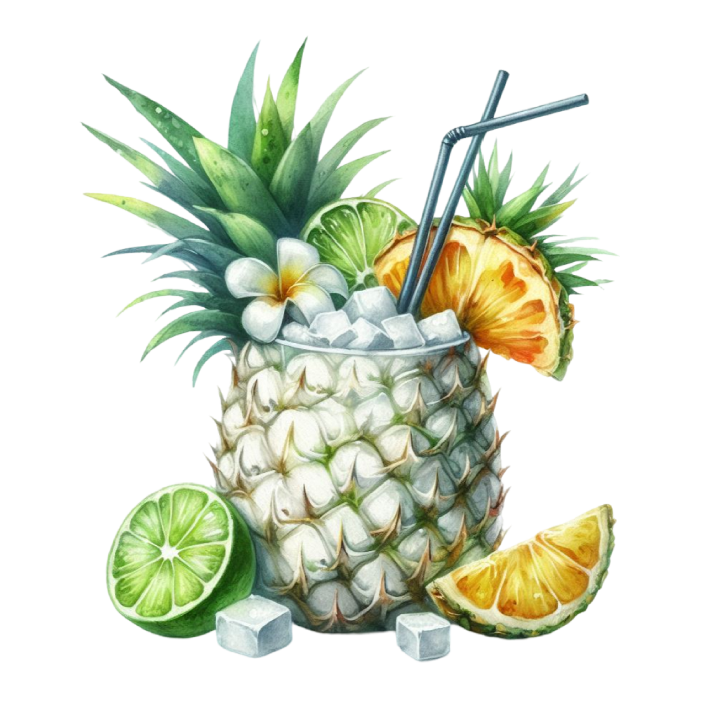 Bügelbild Pina Colada #1 Fylou's Style