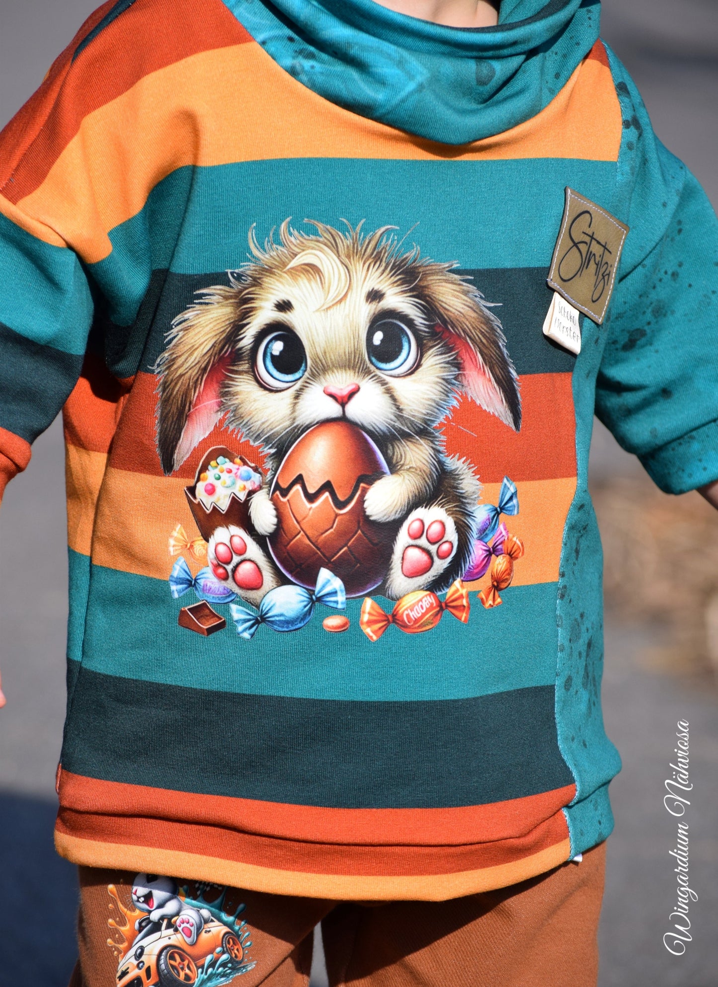 Bügelbild verrückter Hase #2 Fylou's Style
