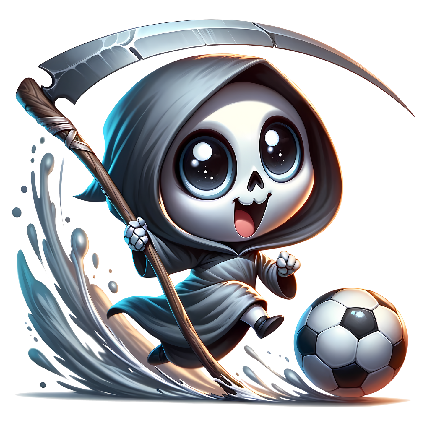 Bügelbild Playful Grim Reapers #4 Fylou's Style