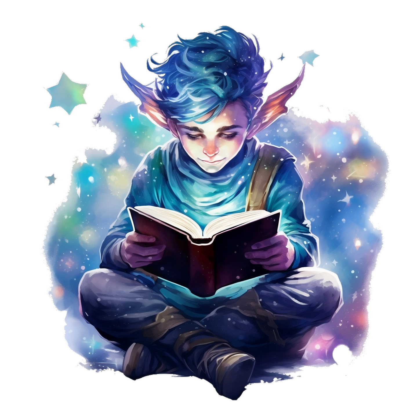Bügelbild Magical Book #6 Fylou's Style