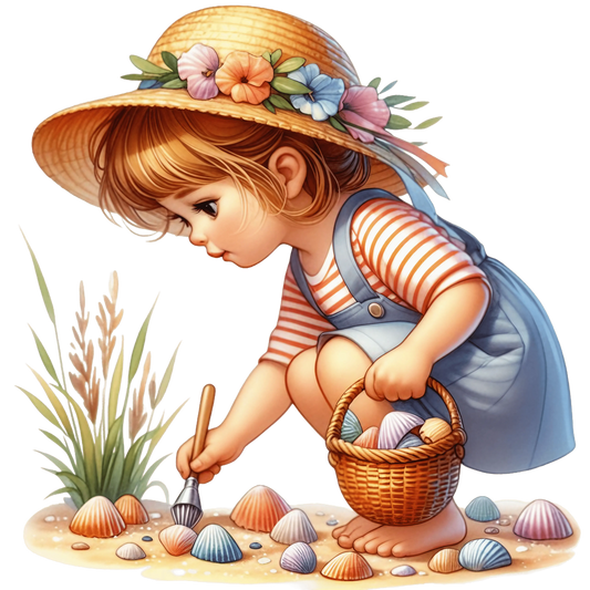 Bügelbild Summer Beach Kids #28 Fylou's Style