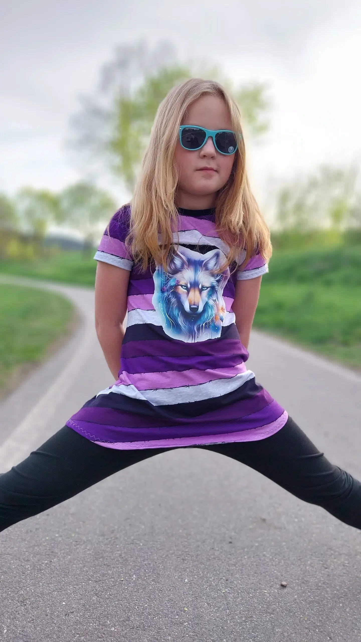 Bügelbild bezaubernder Wolf #1 Fylou's Style