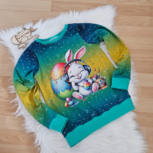 Bügelbild Hip Hop Hase #5 Fylou's Style