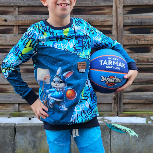 Bügelbild Cool Hase #7 Fylou's Style