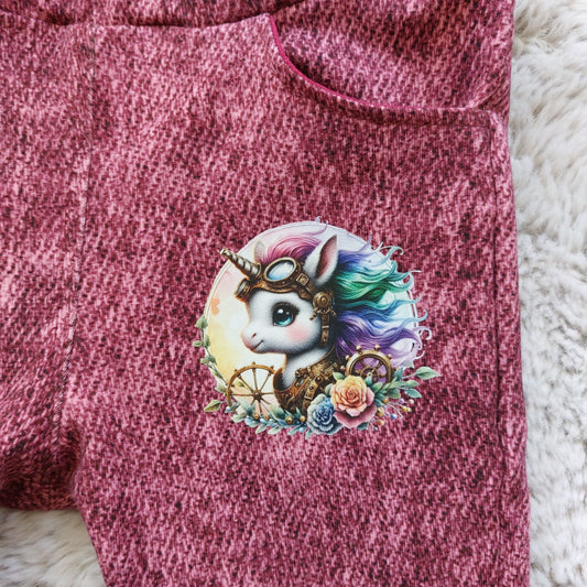 Bügelbild Steampunk Einhorn #8 Fylou's Style