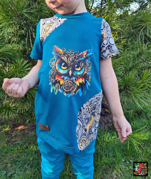 Bügelbild Steampunk Eule #1 Fylou's Style