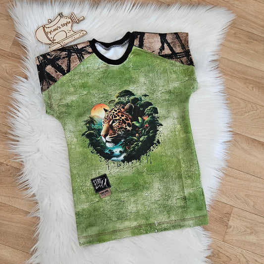 Bügelbild Regenwald Leopard #2 Fylou's Style