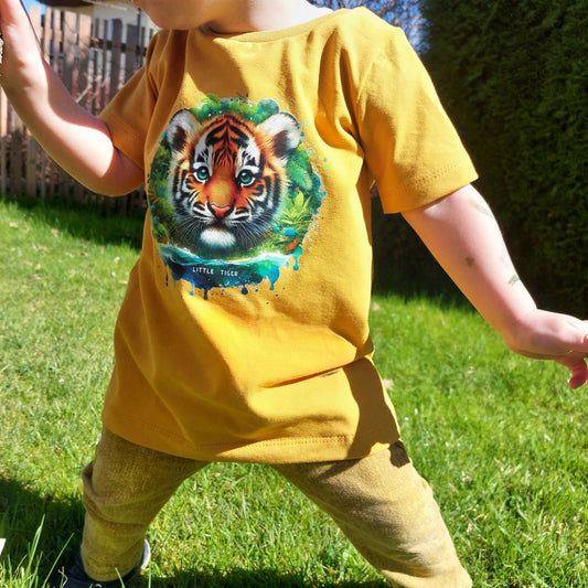 Bügelbild Regenwald kleiner Tiger #2 Fylou's Style