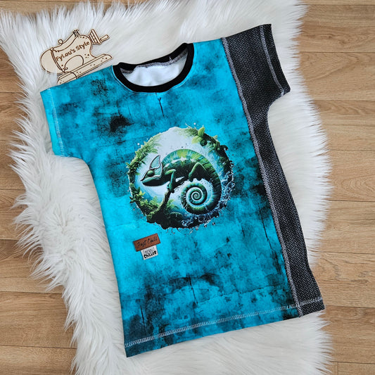 Bügelbild Regenwald Chamäleon #1 Fylou's Style