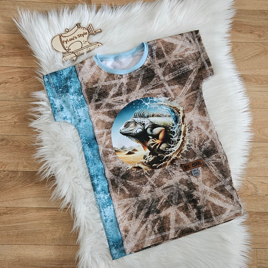 Bügelbild Wüste Leguan #3 Fylou's Style