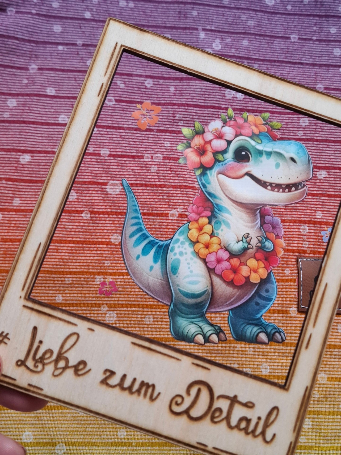 Bügelbild Dinos machen Urlaub #14 Fylou's Style