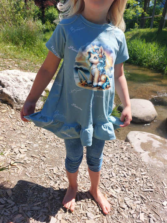 Bügelbild Insel Einhorn #2 Fylou's Style