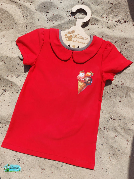 Bügelbild Watercolor Sommer Eiscreme #2 Fylou's Style