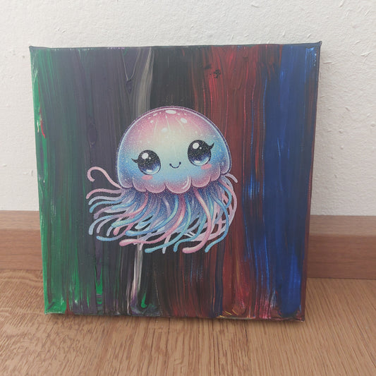 Bügelbild kleine Qualle Fylou's Style