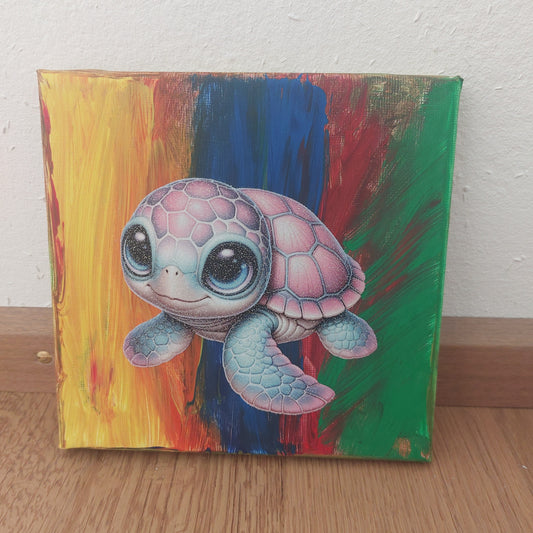 Bügelbild kleine Meeresschildkröte Fylou's Style