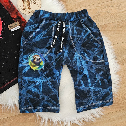 Bügelbild Colorful Musik Faultier #2 Fylou's Style