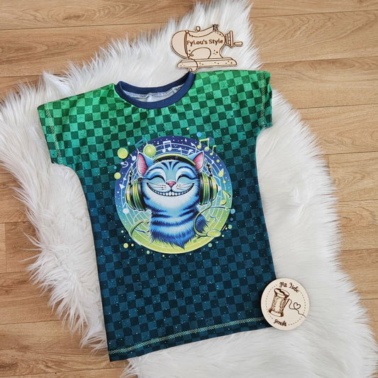 Bügelbild Colorful Musik Grinsekatze Fylou's Style