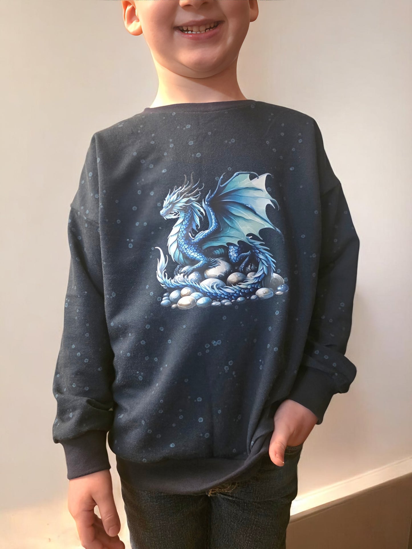 Bügelbild Elementar Drache #18