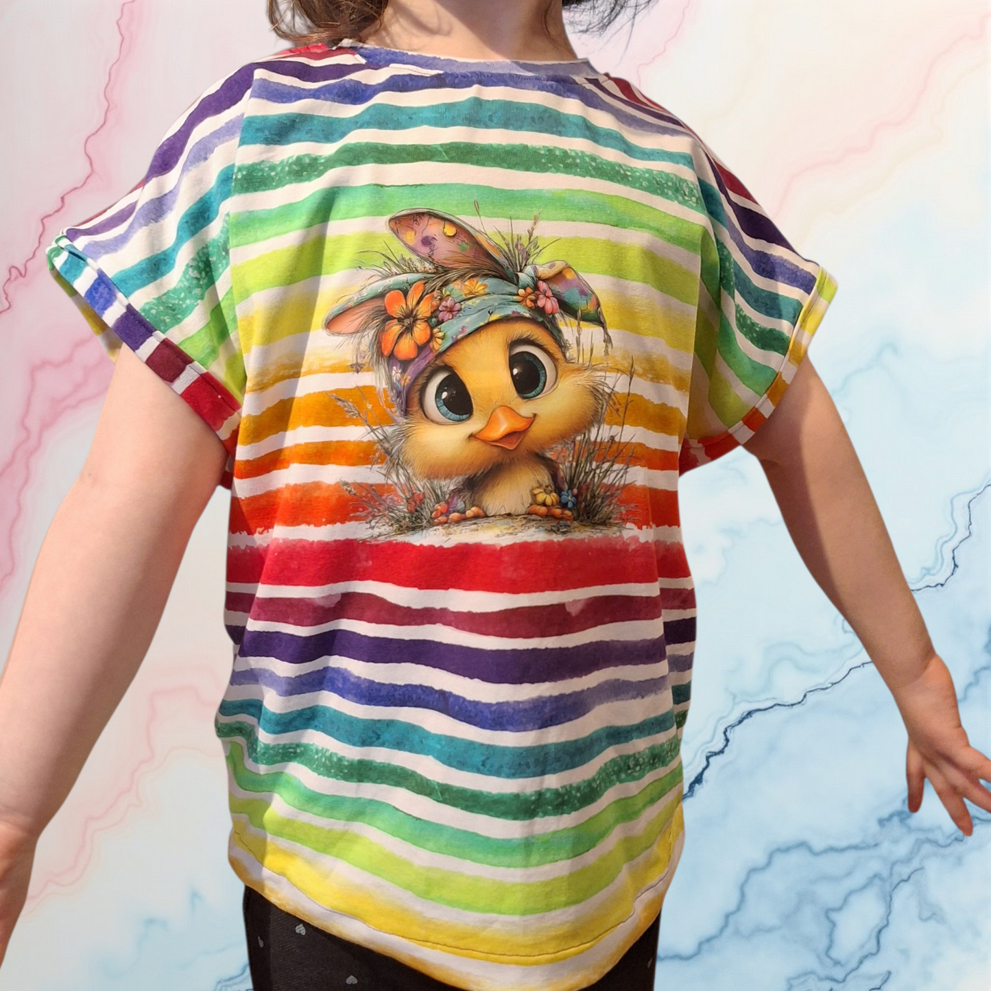 Bügelbild Lustiges Oster Küken #4