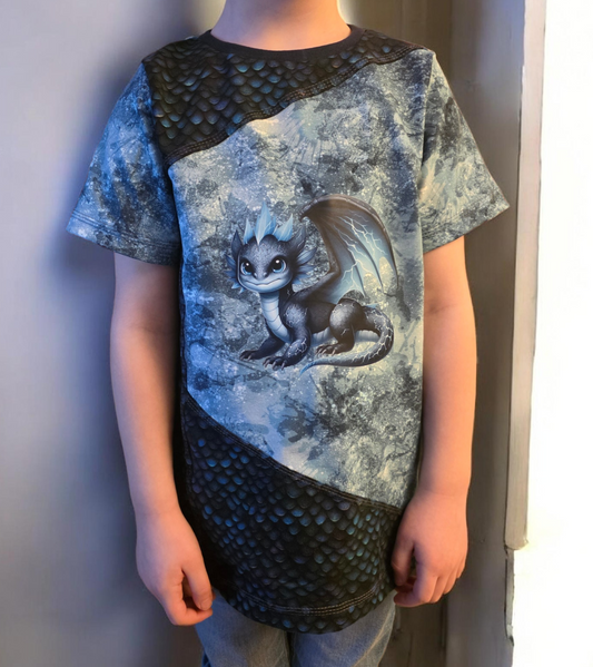 Bügelbild Elementar Drache #17