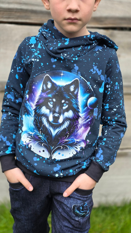 Bügelbild Magischer Wolf #2