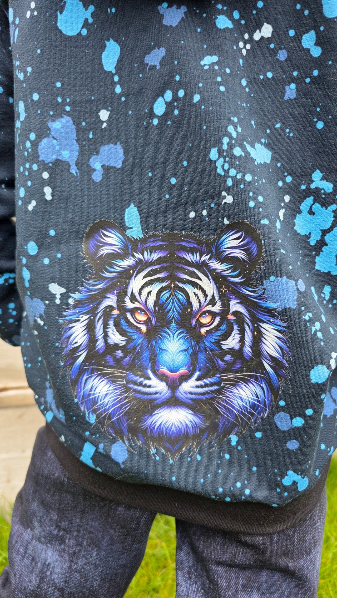 Bügelbild Magischer Tiger #2