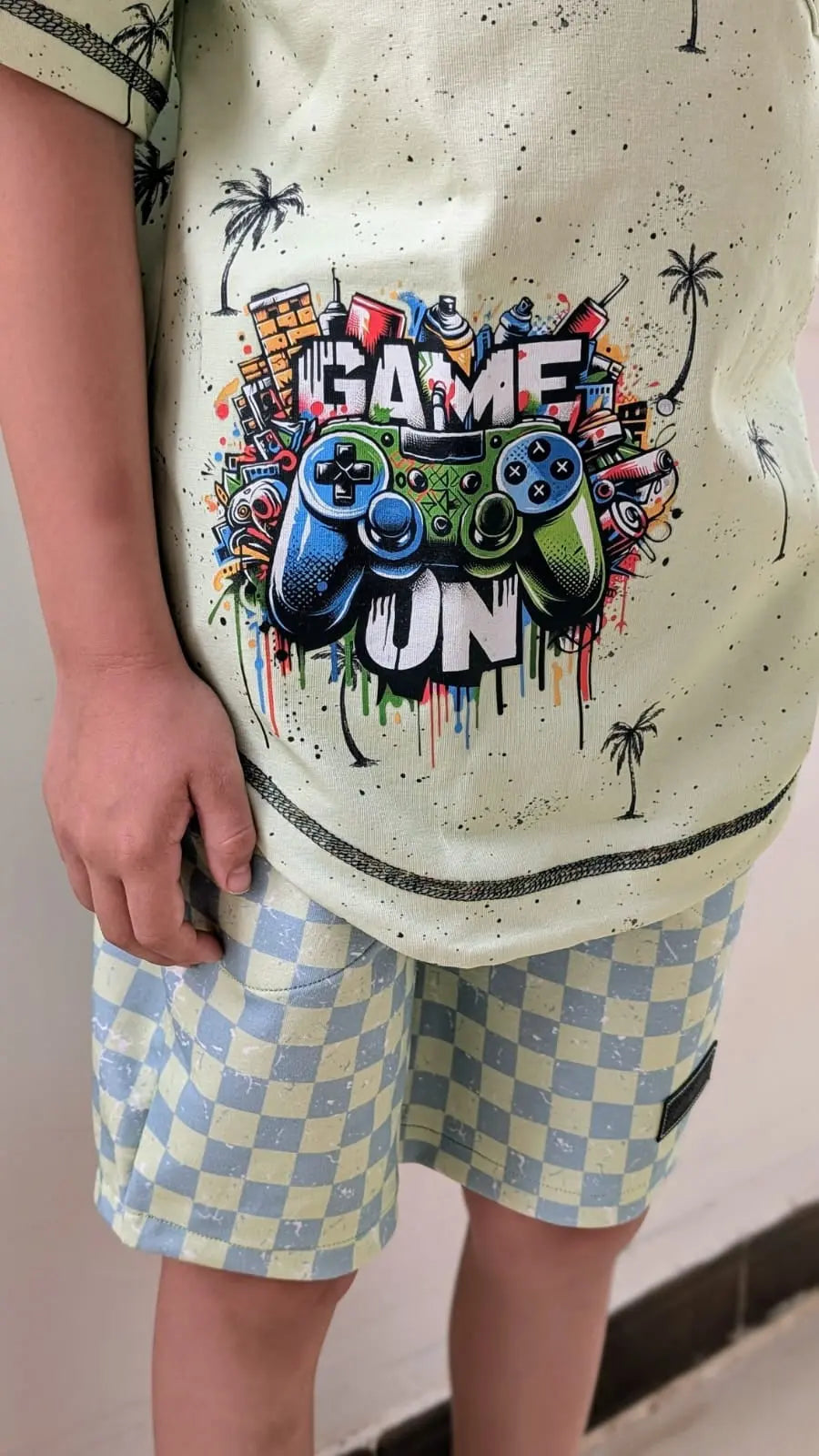 Bügelbild Game On Fylou's Style