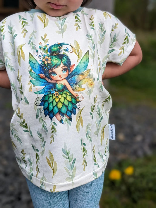 Bügelbild Pfauen Fee #4 Fylou's Style