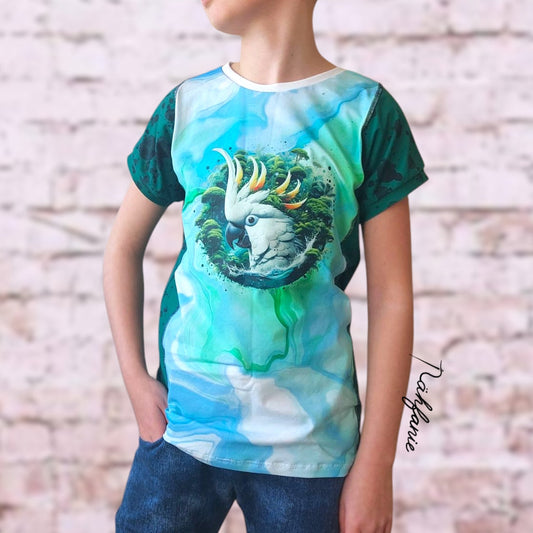 Bügelbild Regenwald Kakadu #3 Fylou's Style