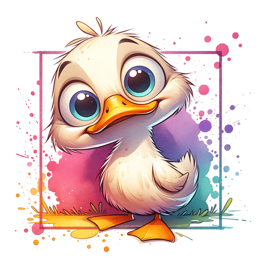 Bügelbild Guck Guck Ente Fylou's Style