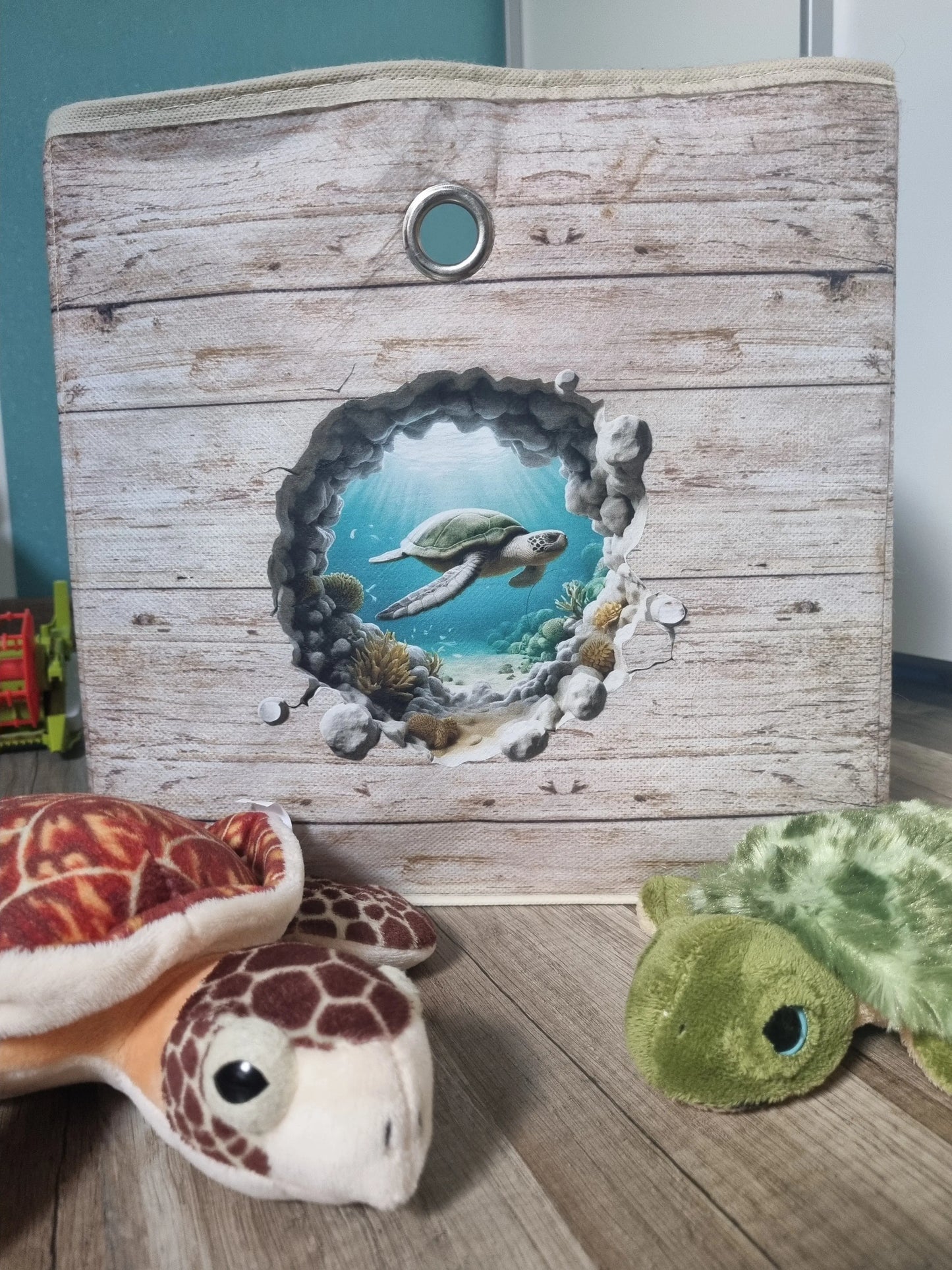 Bügelbild 3D Schildkröte #3 Fylou's Style