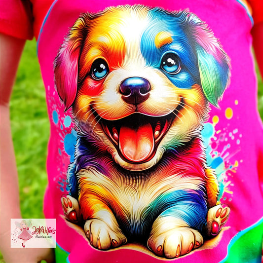 Bügelbild Color Splash Puppies #1 Fylou's Style