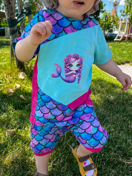 Bügelbild kleine Meerjungfrau #7 Fylou's Style